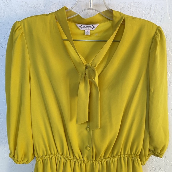 Nanette Lepore Neck Tie Tier Dress - Picture 3 of 8